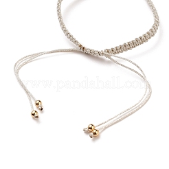 Adjustable Braided Polyester Cord Bracelet Making&nbsp;AJEW-JB00760-01