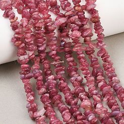 Natural Red Tourmaline Beads Strands&nbsp;G-P332-67A