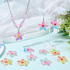 30Pcs Resin Pendants&nbsp;RESI-BM0001-06B