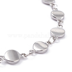 Tarnish Resistant 304 Stainless Steel Link Chain Bracelets&nbsp;BJEW-I295-16P
