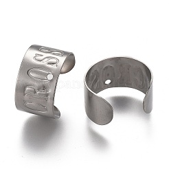 Tarnish Resistant 304 Stainless Steel Ear Cuff Findings&nbsp;LS-STAS-P249-21P
