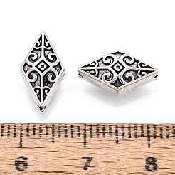 Textured Tibetan Style Alloy Beads&nbsp;PALLOY-N187-12AS