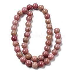 Natural Rhodonite Beads Strand&nbsp;GSR018