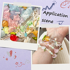 150Pcs Transparent Acrylic Beads&nbsp;OACR-PA0002-05A