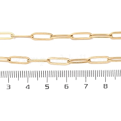 304 Stainless Steel Paperclip Chain Necklaces&nbsp;NJEW-U026-12G