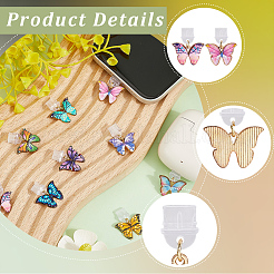 10Pcs Plastic Mobile Dustproof Plugs&nbsp;HJEW-SC00153