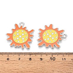 Alloy Enamel Sports Pendants&nbsp;ENAM-T022-68P
