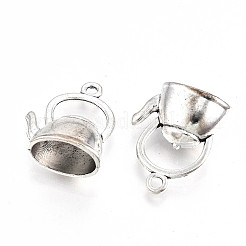 Tibetan Style Alloy Pendants&nbsp;X-TIBE-S323-065AS-RS