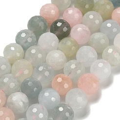 Natural Morganite Beads Strands&nbsp;G-H329-F01-10mm