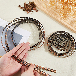 18Pcs Iron Trim Strip&nbsp;IFIN-WH0816-002R