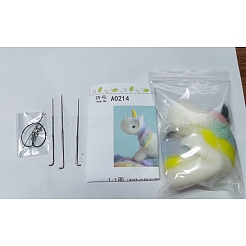 Cartoon Dinosaur Shape Needle Felting Starter Kit&nbsp;DOLL-PW0005-061B