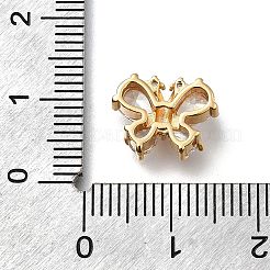 Brass Micro Pave Cubic Zirconia Pendants&nbsp;KK-D312-13G