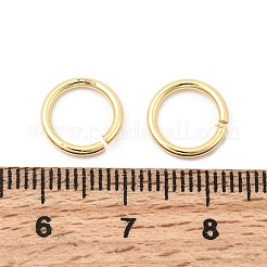Brass Open Jump Rings&nbsp;KK-Z147-08B-G