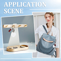 DIY Blank Double-sided Heat Transfer Aluminium Pendant Keychain Making Kits&nbsp;DIY-SP0005-26A