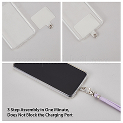 2 Set 2 Colors Polyester Universal Adjustable Cell Phone Strap Crossbody Neck Strap Phone Charms&nbsp;AJEW-HY0001-28