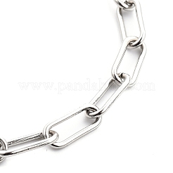 Iron Paperclip Chain Bracelets&nbsp;BJEW-JB0544