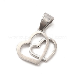 304 Stainless Steel Pendants&nbsp;STAS-K243-25P