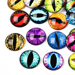 Glass Cabochons&nbsp;GGLA-T004-02