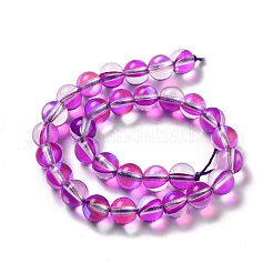 Synthetic Moonstone Beads Strands&nbsp;G-P528-J01-06