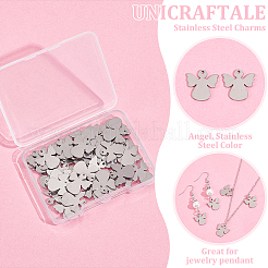 50Pcs 304 Stainless Steel Charms&nbsp;STAS-UN0060-95