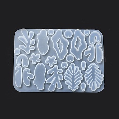 DIY Bohemian Style Irregualr Pendants Silicone Molds&nbsp;X-DIY-A039-02