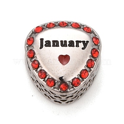 12Pcs 12 Style 304 Stainless Steel European Beads Sets&nbsp;STAS-F278-29P