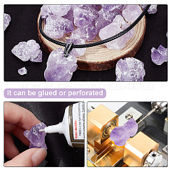 30Pcs Rough Raw Natural Amethyst Beads&nbsp;G-SC0001-66