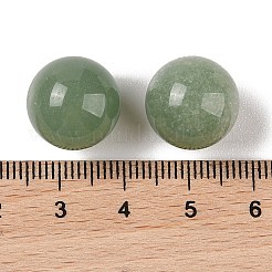 Natural Green Aventurine No Hole Sphere Beads&nbsp;G-K353-04C-02