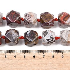 Natural Mexican Agate/Crazy Lace Agate Beads Strands&nbsp;G-B187-A01-01