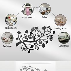 Iron Wall Art Decorations&nbsp;HJEW-WH0067-375