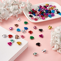 650 Pcs 13 Colors Aluminum Cabochons&nbsp;MRMJ-FW0001-01C