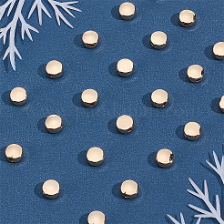80Pcs Rack Plating Brass Beads&nbsp;KK-BBC0027-38G