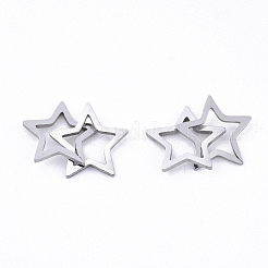 Tarnish Resistant 201 Stainless Steel Linking Rings&nbsp;STAS-N091-130