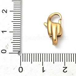 304 Stainless Steel Lobster Claw Clasps&nbsp;STAS-K252-12A-G