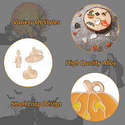 44pcs 22 style Alloy Enamel Pendants&nbsp;ENAM-MP0001-07