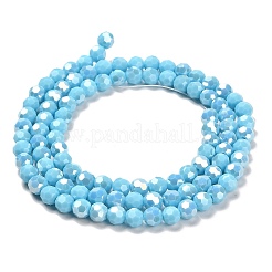 Opaque Glass Beads Stands&nbsp;EGLA-A035-P6mm-B08