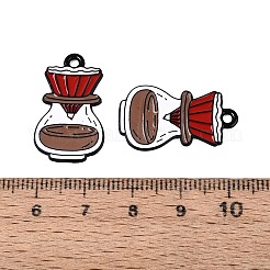 Baking Paint Alloy Enamel Pendants&nbsp;PALLOY-T093-12
