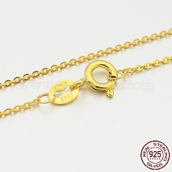 925 Sterling Silver Cable Chain Necklaces&nbsp;STER-M086-06A