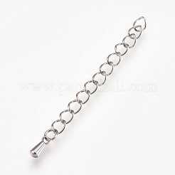 Tarnish Resistant 304 Stainless Steel Chain Extender&nbsp;X-STAS-P204-03P
