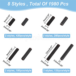 1980Pcs 8 Style Glass Bugle Beads&nbsp;SEED-AR0001-07