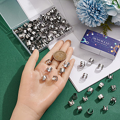 150Pcs 3 Styles 304 Stainless Steel Ear Cuff Findings&nbsp;STAS-SC0020-97