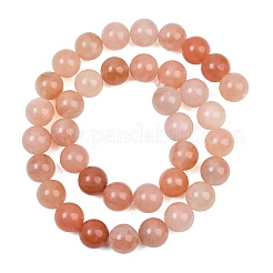 Dyed Natural Pink Jade Beads Strands&nbsp;GG-CBAD029-A12-10mm