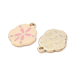 Alloy Enamel Pendants&nbsp;ENAM-G235-08G-04