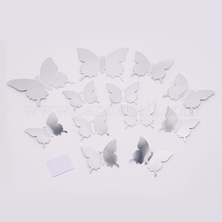 PET Mirror Wall Stickers&nbsp;AJEW-WH0018-56C