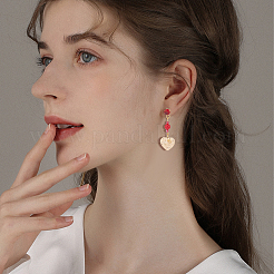 8Pcs 4 Color Ion Plating(IP) 304 Stainless Steel Stud Earring Findings&nbsp;STAS-UN0050-60