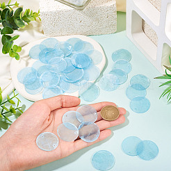 50Pcs Dyed Natural Capiz Shell Connector Charms&nbsp;BSHE-TA0001-20D