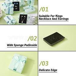 Rectangle Paper Jewelry Gift Boxes with Bowknot&nbsp;LS-CON-TAC0010-89A