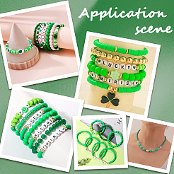 DIY ABS Plastic & Polymer Clay & CBB Beads Jewelry Making Finding Kits&nbsp;DIY-WH20010-20A