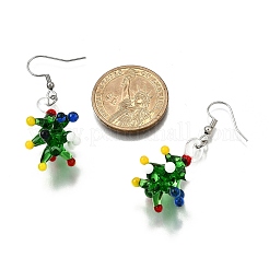 Handmade Lampwork Dangle Earrings&nbsp;EJEW-TA00664