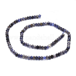 Natural Iolite Beads Strands&nbsp;G-E569-H13-6mm